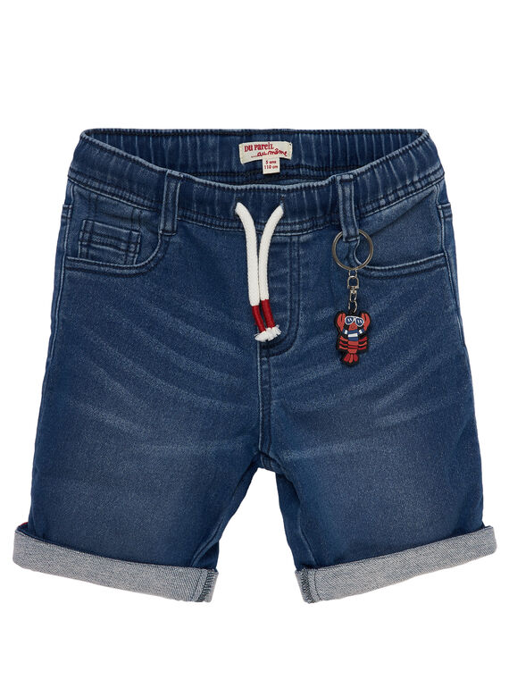 Bermuda bambino in denim stretch JOCEABER2 / 20S902N4BERP274