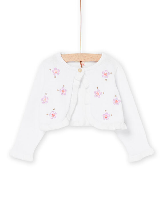 Cardigan con motivi a fiori RINEOCAR / 23SG09O1CAR000