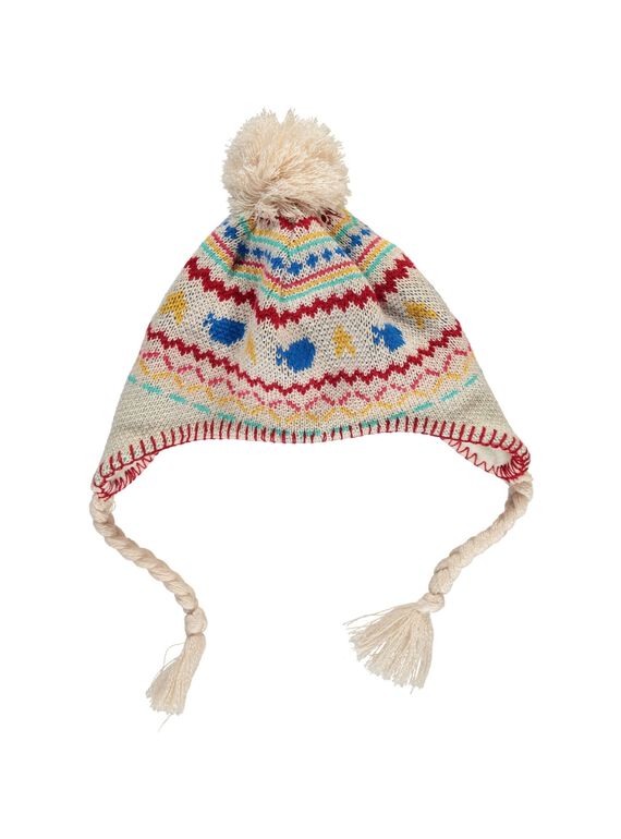Baby girls' Peruvian hat DYINAUBON / 18WI09G1BON801