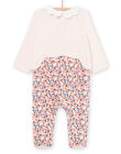Tutina a maniche lunghe con stampa foglie PEFIGRECHOU / 22WH1333GRE632