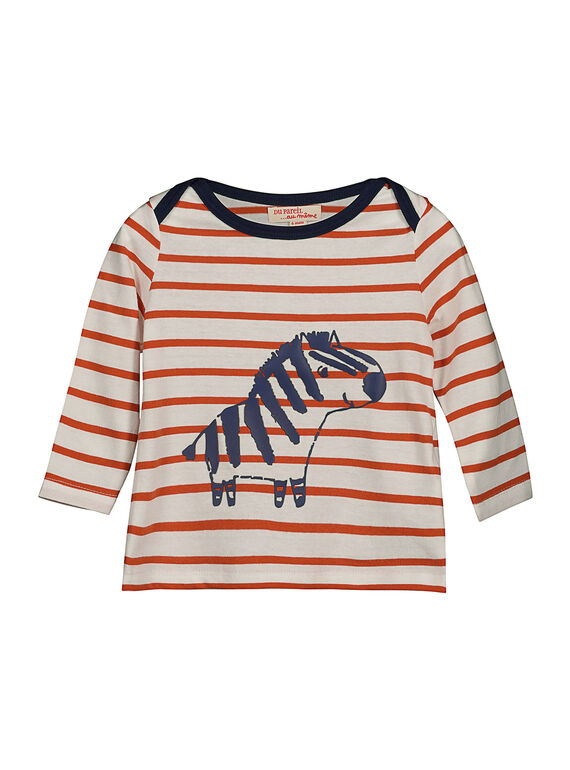 T-shirt maniche lunghe neonato FUBATEE2 / 19SG1062TML099
