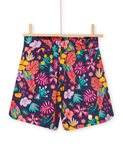 Shorts multicolore bambina NAWASHORT1 / 22S901V2SHOC211