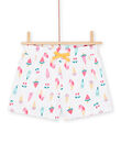Pigiama rosa e bianco con motivi unicorni e stampa fantasia REFAPYJICE / 23SH11H9PYJD317