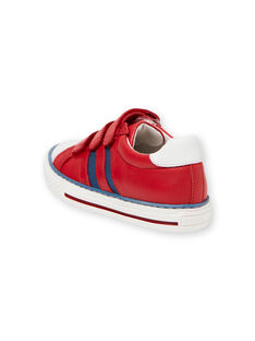Sneakers rosse e blu bambino JGBASLIAGR / 20SK36Y2D3F050