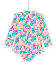 Tuta rosa con stampa animalier RYICOMB / 23SI09RBMAID329