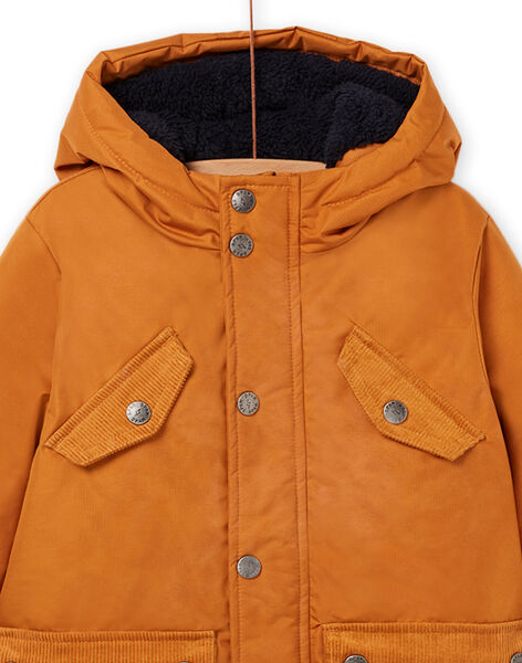 Parka tinta unita con cappuccio POGROPAR1 / 22W902F2PAR804