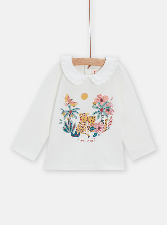Top con stampa fantasia neonata TICRIBRA / 24SG09L1BRA001