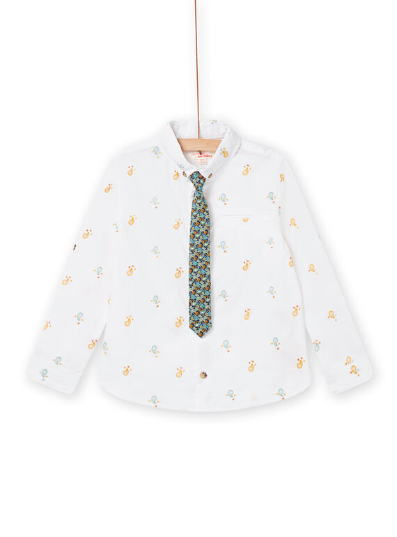 Camicia bianca bambino NOBACHEM1 / 22S90211CHM000
