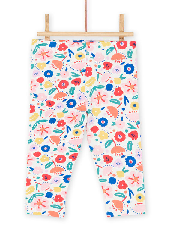 Leggings multicolore con stampa a fiori RYINAULEG / 23SI09N1CAL001