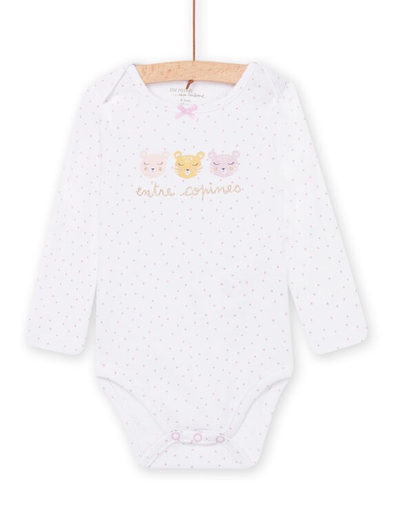 Body maniche lunghe con stampa a pois PEFIBODPAN / 22WH1344BDL001