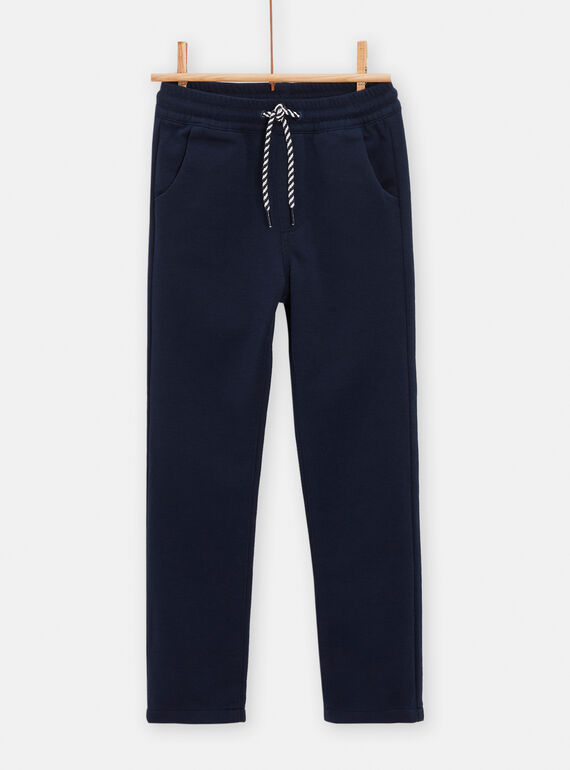 Pantaloni navy bambino TOJOPAN1 / 24S902B3PAN705