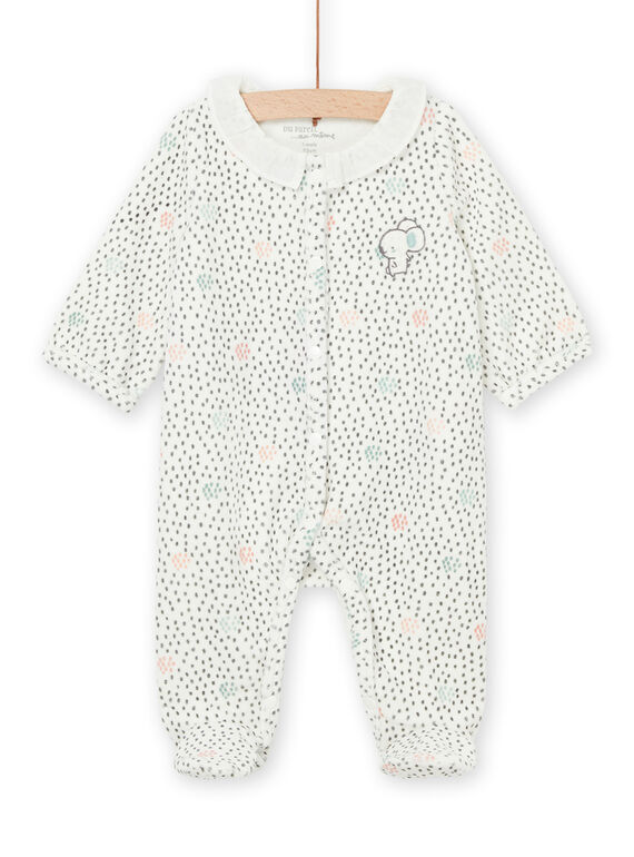 Tutina con stampa a pois POU2GRE2 / 22WF0391GRE001