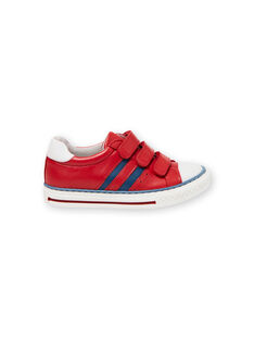 Sneakers rosse e blu bambino JGBASLIAGR / 20SK36Y2D3F050