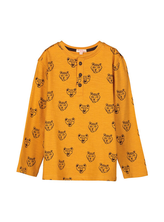 T-shirt collo alla tunisina bambino FOBATEE1 / 19S90261TML101
