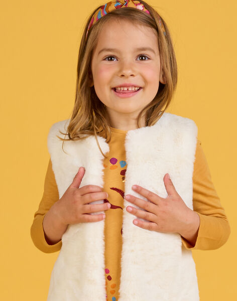 Cardigan double face senza maniche PAMOCAR2 / 22W901N2CAR003