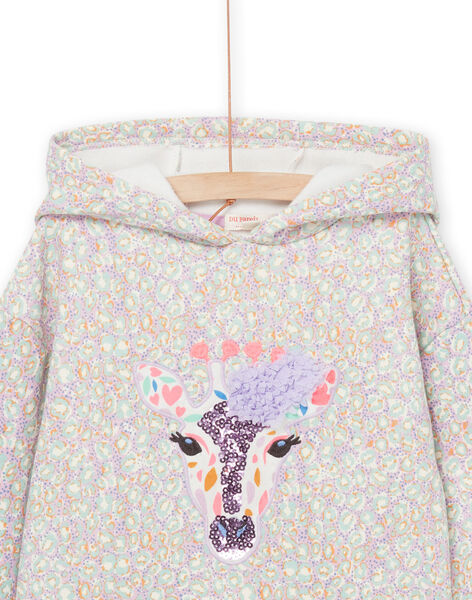 Abito con cappuccio con motivo giraffa PAREROB4 / 22W901T5ROB320