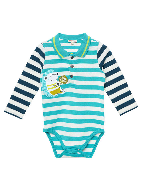 Body a righe bicolore neonato JUCLOBOD / 20SG1011BOD001
