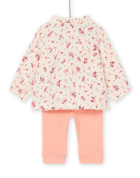 Camicia con stampa a fiori e leggings RISUNENS / 23SG09K1ENS301
