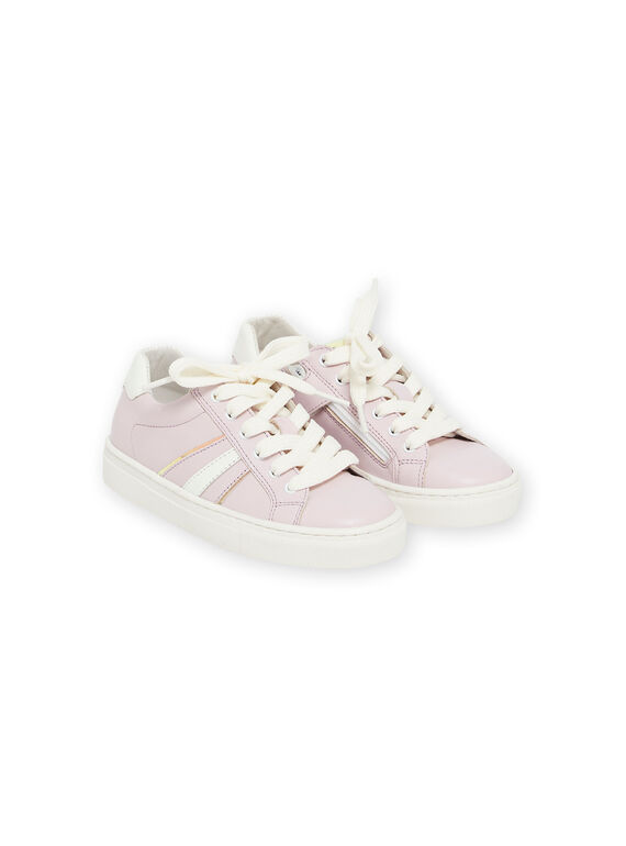 Sneakers glicine con lacci bambina NABASLILOU / 22KK3535D3F320
