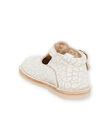 Scarpe baby dorate con stampa fantasia neonata NISALDORINE / 22KK3732D13954