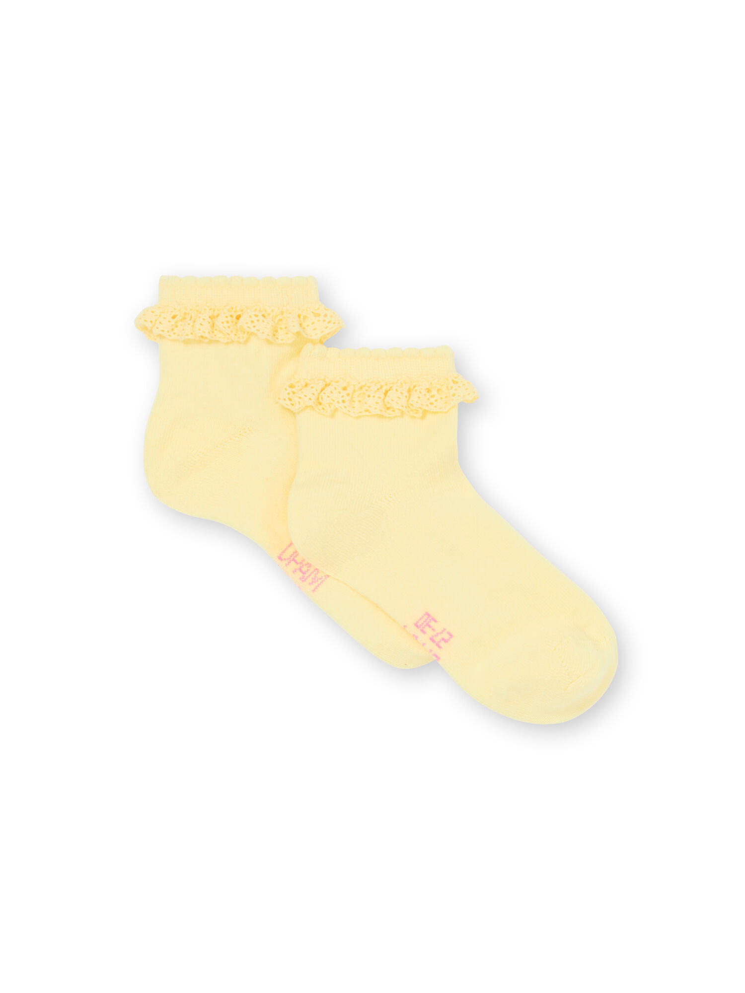 Calze gialle bambina acquisto online DPAM