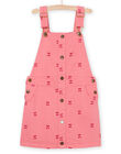 Abito salopette con stampa ciliegia RADAYROB2 / 23S901M1ROBD332