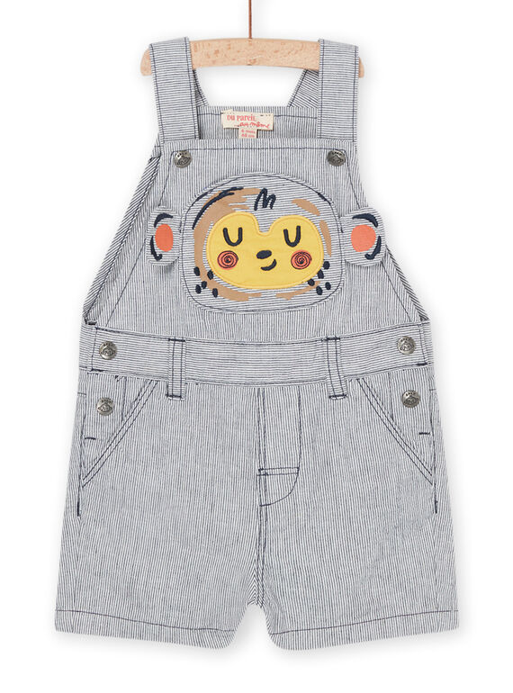 Navy SHORT DUNGAREES RUJUNSAC / 23SG10U1SAC713
