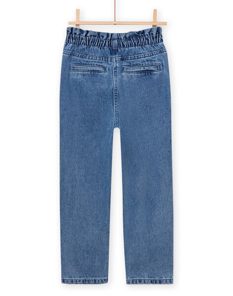 Jeans paper bag con elastico in vita PAMOJEAN / 22W901N1JEAP274