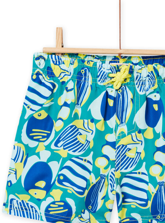 Costume da bagno blu caraibi bambino NYOMERBOXPOI / 22SI02L5MAIC242