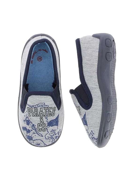 Boys' slip-on slippers CGSGCARTE / 18SK36X1D0B943