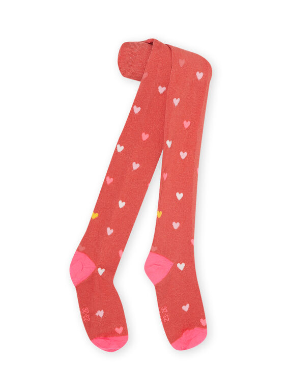 Collant arancione bambina NYAVICOL / 22SI01M1COL409