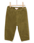 Pantaloni kaki in velluto a costine PUJOPAN1 / 22WG10D2PANG604
