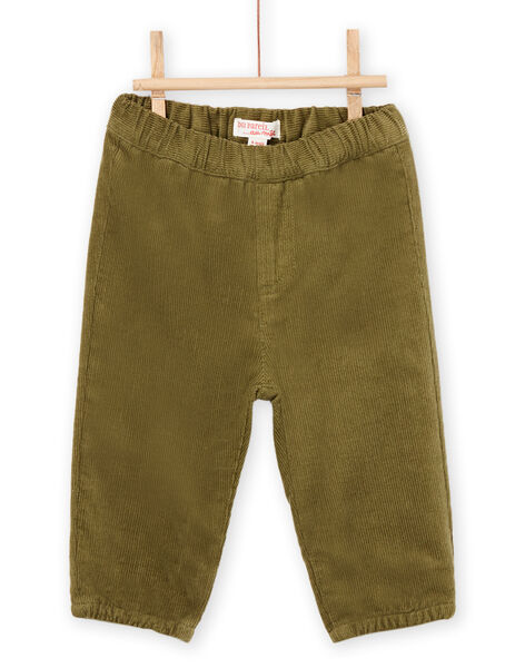 Pantaloni kaki in velluto a costine PUJOPAN1 / 22WG10D2PANG604
