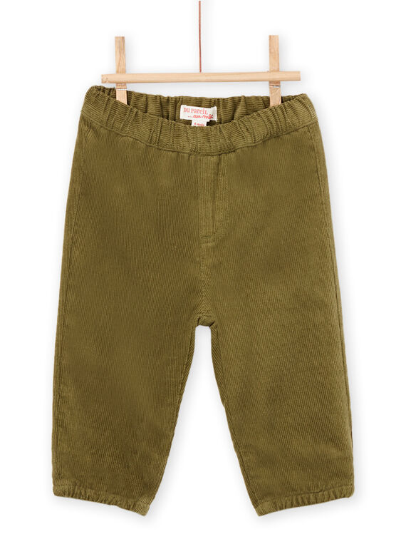 Pantaloni kaki in velluto a costine PUJOPAN1 / 22WG10D2PANG604