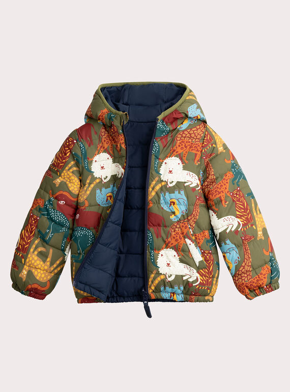  Piumino reversibile per ragazzo  VOGROBLOU2 / 24W902E2BLO604
