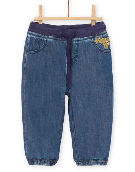 Pantaloni con elastico in vita RUJOJEAN / 23SG1071JEAP274