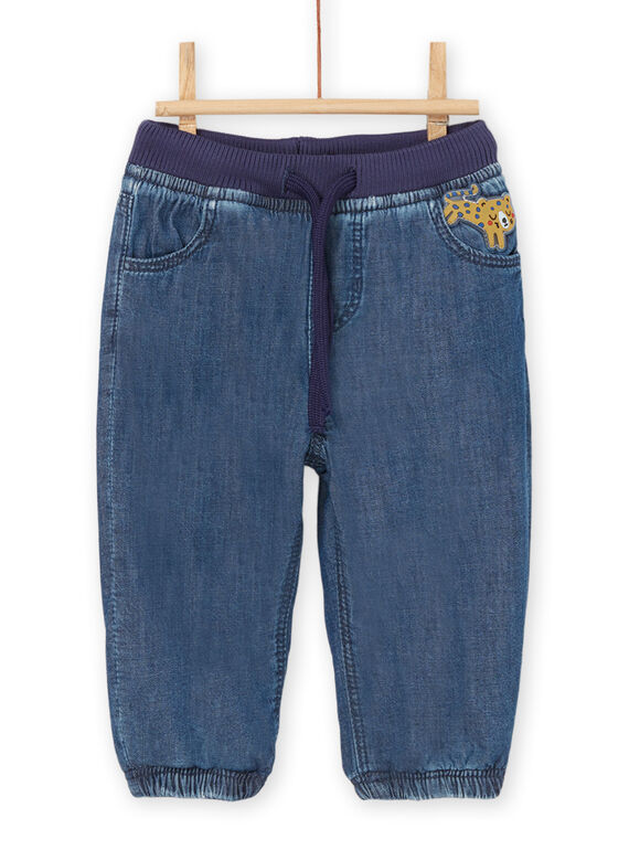Pantaloni con elastico in vita RUJOJEAN / 23SG1071JEAP274