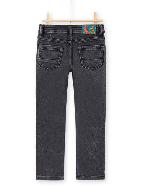 Jeans slim antracite bambino MOPAJEAN / 21W902H1JEAK004