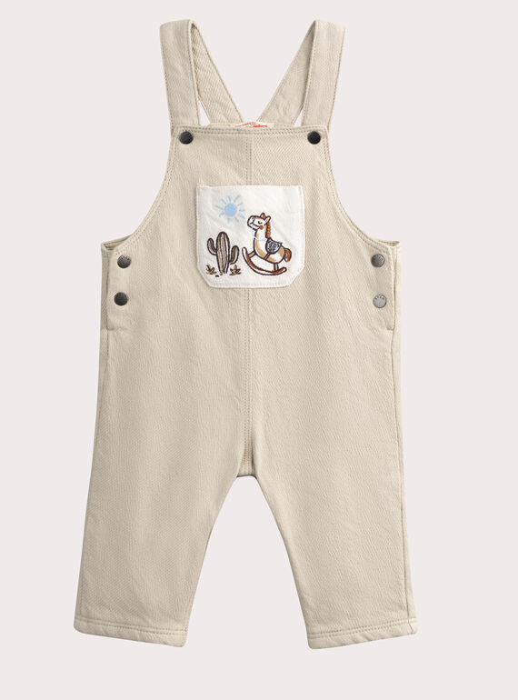 Salopette beige per neonato WULANSAL / 25SG1042SAL811