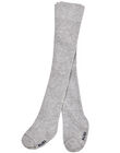 Collant in cotone a costine neonata grigio chiaro JYIESCOL3 / 20SI0965COLJ920