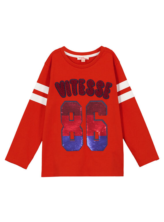T-shirt Maniche lunghe Arancione GOSANTEE2 / 19W902C1TML405