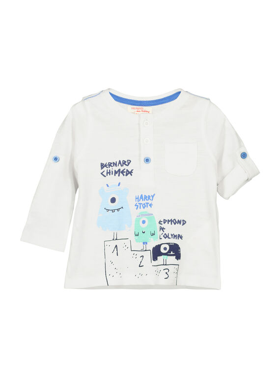 T-shirt maniche lunghe neonato FUNETUN / 19SG10B3TML000
