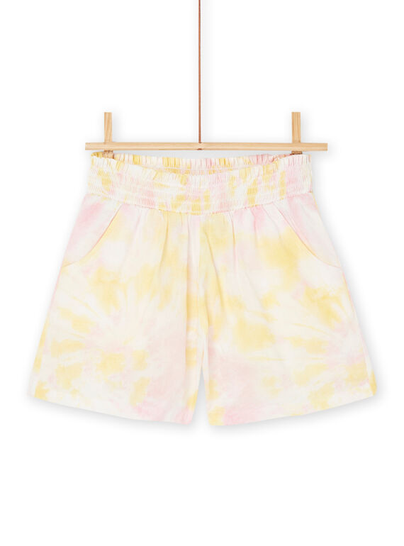 Shorts tye and dye rosa cipria RAPOPSHORT1 / 23S901X1SHOD327