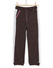 Pantaloni sportivi antracite e grigio melange POJOJOB2 / 22W902D4JGB944