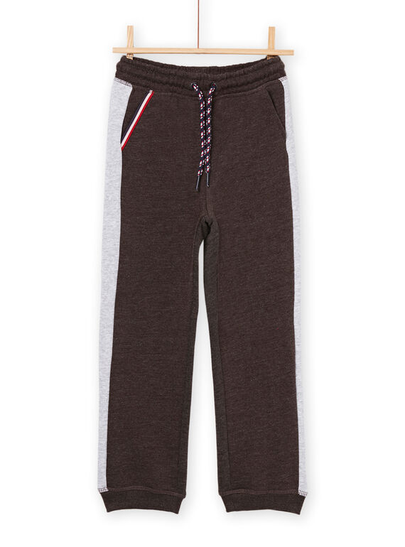 Pantaloni sportivi antracite e grigio melange POJOJOB2 / 22W902D4JGB944