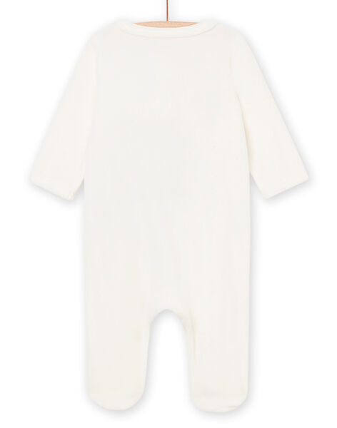Tutina con maniche lunghe con dettagli orecchie 22WF0582GRE001