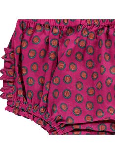 Baby girls' bloomers CIJOBLOO10 / 18SG09S4BLR099