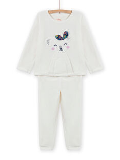 Set pigiama in soft boa motivo koala bambina MEFAPYJKOA / 21WH1199PYJ001