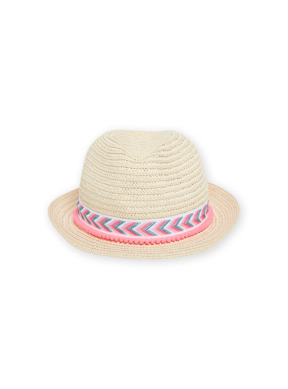 Cappello di paglia bambina NYAMERHAT / 22SI01L1CHA009