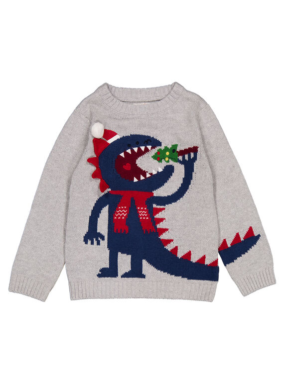 Maglia natalizia Grigia GONOPUL / 19W902V1PUL943